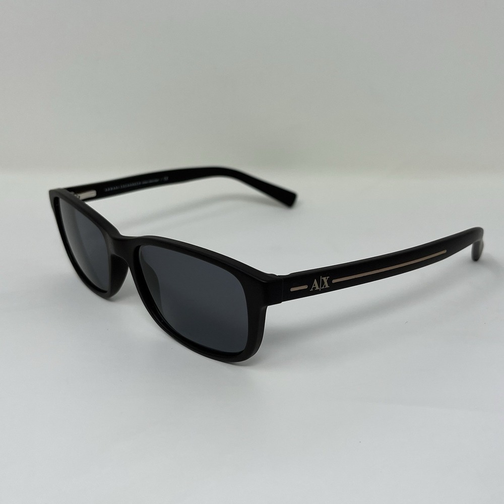 Armani Exchange AX 3021 8062 Matte Brown Sunglasses 54□17 140 Rectangular A|X